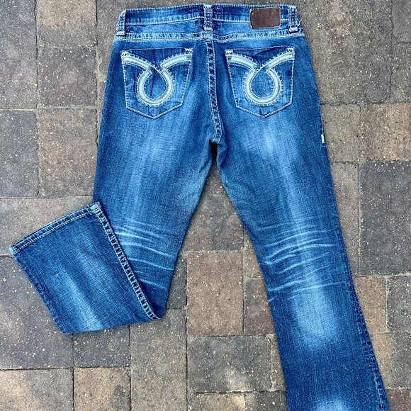Big Star Maddie low rise boot jeans size 30x32 - Picture 1 of 5